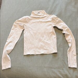 Skims white Long Sleeve Shirt Medium